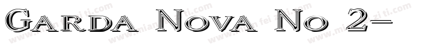 Garda Nova No 2字体转换